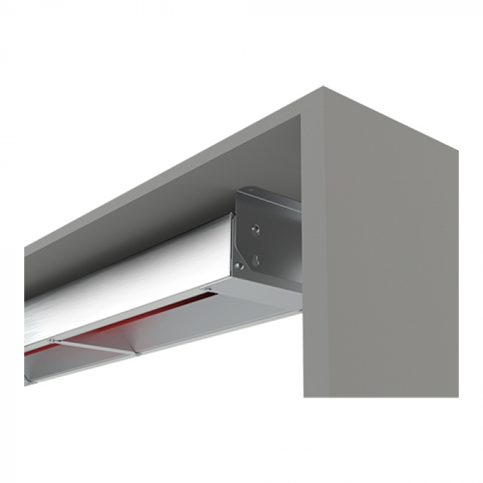 Wärmebrücke Infrarot inox + Thermostat 183 cm